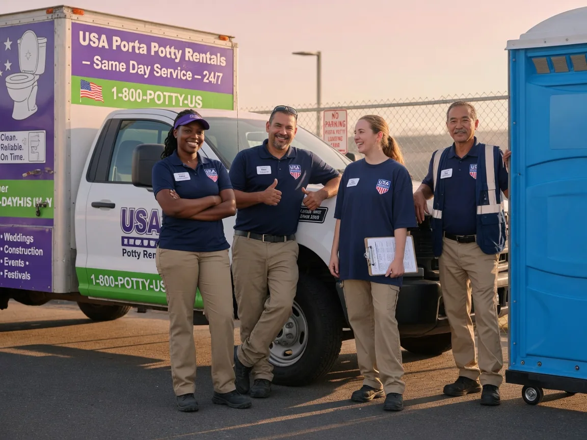 Porta Potty Rental company in Clearwater, MN